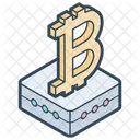 Bitcoin Cryptocurrency Blockchain Icon