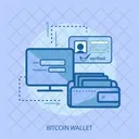 Bitcoin Wallet Login Icon