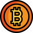 Bitcoin Monnaie Numerique Piece De Monnaie Numerique Icône