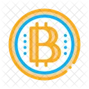 Bitcoin Coin Fintech Icon