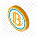 Bitcoin Coin Outlie Icon