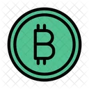 Bitcoin Crypto Currency Icône