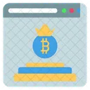 Bitcoin Cryptocurentcy Digital Money Icon