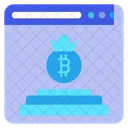Bitcoin Cryptocurentcy Digital Money Icon