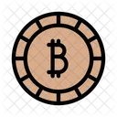 Bitcoin Digital Currency Icône