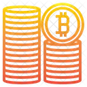 Bitcoin Bank Digital Icon