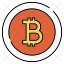 Bitcoin Cryptocurrency Btc Icon