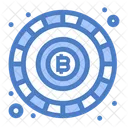 Bitcoin Blockchain Coin Icon