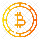 Bitcoin Pound Digital Money Icon