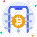 Bitcoin Coin Network Icon