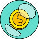 Bitcoin Bubble Money Icon