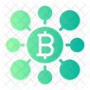 Bitcoin Blockchain Digital Money Icon