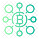 Bitcoin Blockchain Digital Money Icon