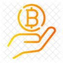 Bitcoin Digital Money Cryptocurrency Icon