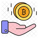 Bitcoin Cryptocurrency Money Icon