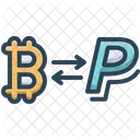 Bitcoin a paypal  Icono