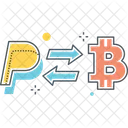 Bitcoin a paypal  Icono