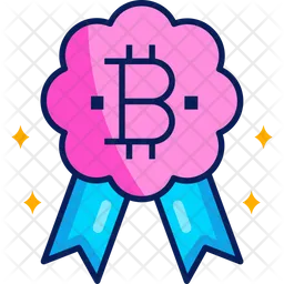 Bitcoin-Abzeichen  Symbol