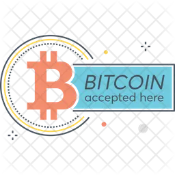 Bitcoin Accepted  Icon