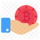 Bitcoin Accepted Btc Accepted Cryptocurrency Accepted Icon