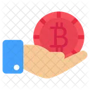 Bitcoin Accepted Btc Accepted Cryptocurrency Accepted アイコン