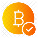 Bitcoin Accepted Digital Money Cryptocurrency アイコン