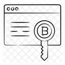 Bitcoin Access Digital Asset Bitcoin Website Icon