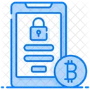 Bitcoin Account Electronic Cash Online Cryptocurrency Icon