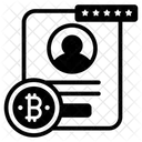 Bitcoin Account  Icon