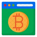 Bitcoin Scale Money Icon