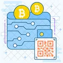 Cryptocurrency Location Bitcoin Address Bitcoin Qr Code Icon