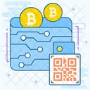 Bitcoin Address  Icon