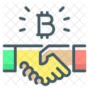 Bitcoin Agreement  Icon