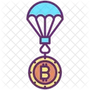 Bitcoin Air Balloon  Icon