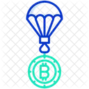 Bitcoin Air Balloon Icon