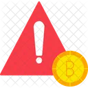 Bitcoin Alert  Icon
