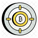 Bitcoin Alvo Criptomoeda Alvo Icon