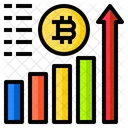 Bitcoin Analysis Analysis Graph Icon