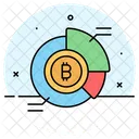 Bitcoin Analysis Statistics Icon