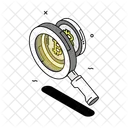 Bitcoin Analysis Cryptocurrency Blockchain Icon
