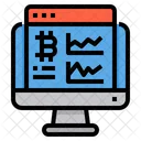 Bitcoin Analytic  Icon