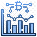 Analytic Bitcoin Investment Icon
