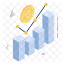 Bitcoin Analytics Cryptocurrency Analytics Bitcoin Statistics Icon