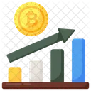 Bitcoin Analytics Financial Analytics Financial Chart Icon