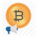 Bitcoin Annoucment  Icon