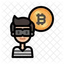 Bitcoin Annoucment  Icon