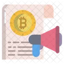Bitcoin Announcement  Icon