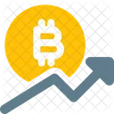 Bitcoin Anstieg Icon