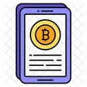 Bitcoin App Cryptocurrency Crypto Icon