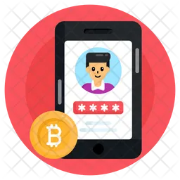 Bitcoin-App-Konto  Symbol